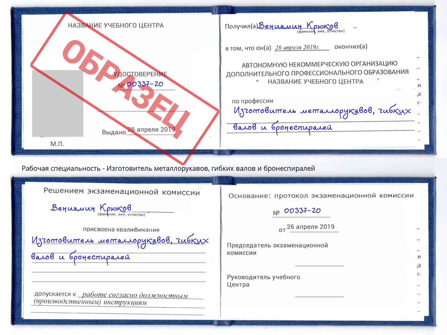 Изготовитель металлорукавов, гибких валов и бронеспиралей Чусовой